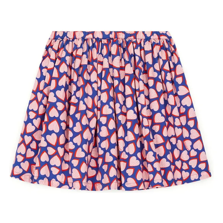 Bonton Jupe Framboise | Bleu