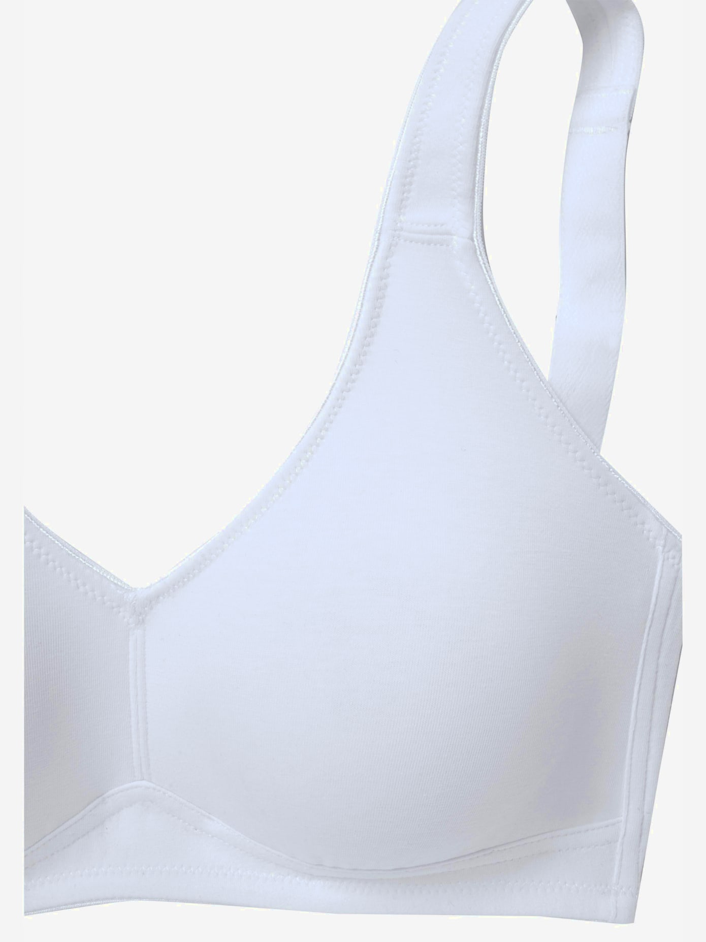 Soutien-gorge doux soutien-gorge en coton, bonnets sans coutures