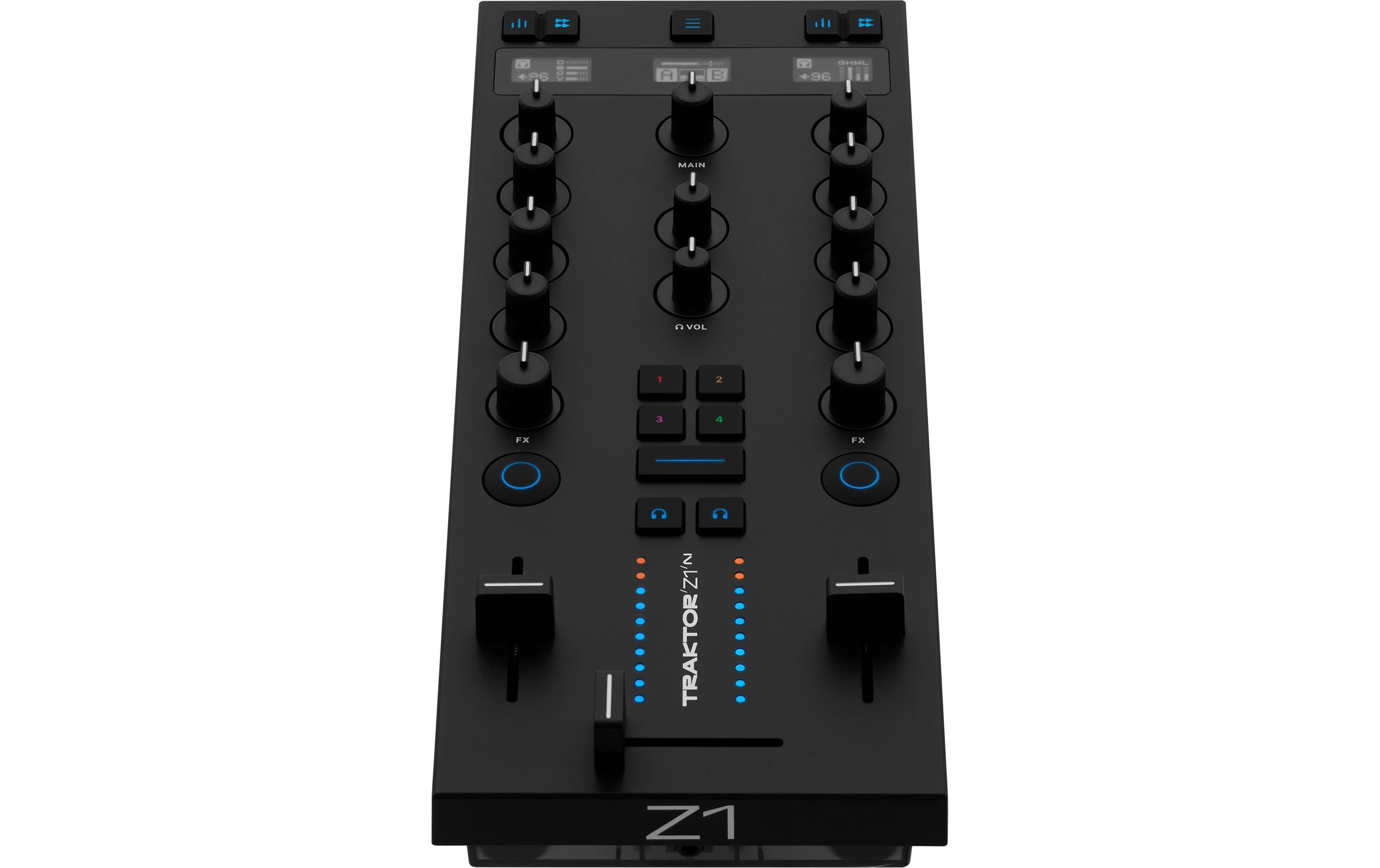 DJ-Controller Traktor Kontrol Z1 MKII<br>Kompaker, professioneller DJ-Mixer