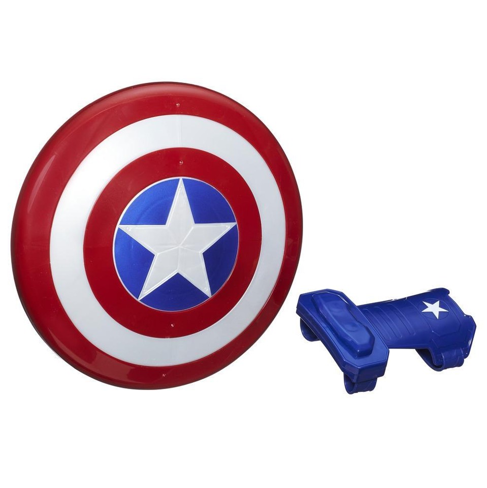 Avengers - Captain America Magnetisk Skjold og Armbånd