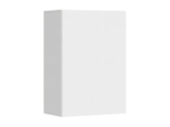 Lit escamotable horizontal blanc Bounto 85x185 avec rangement et bibliothèque composition B-