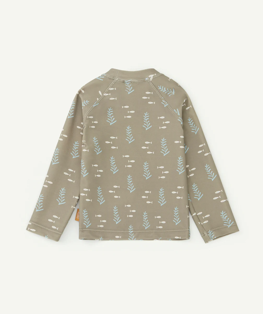 FRESKT-SHIRT ANTI UV OCEAN KAKI