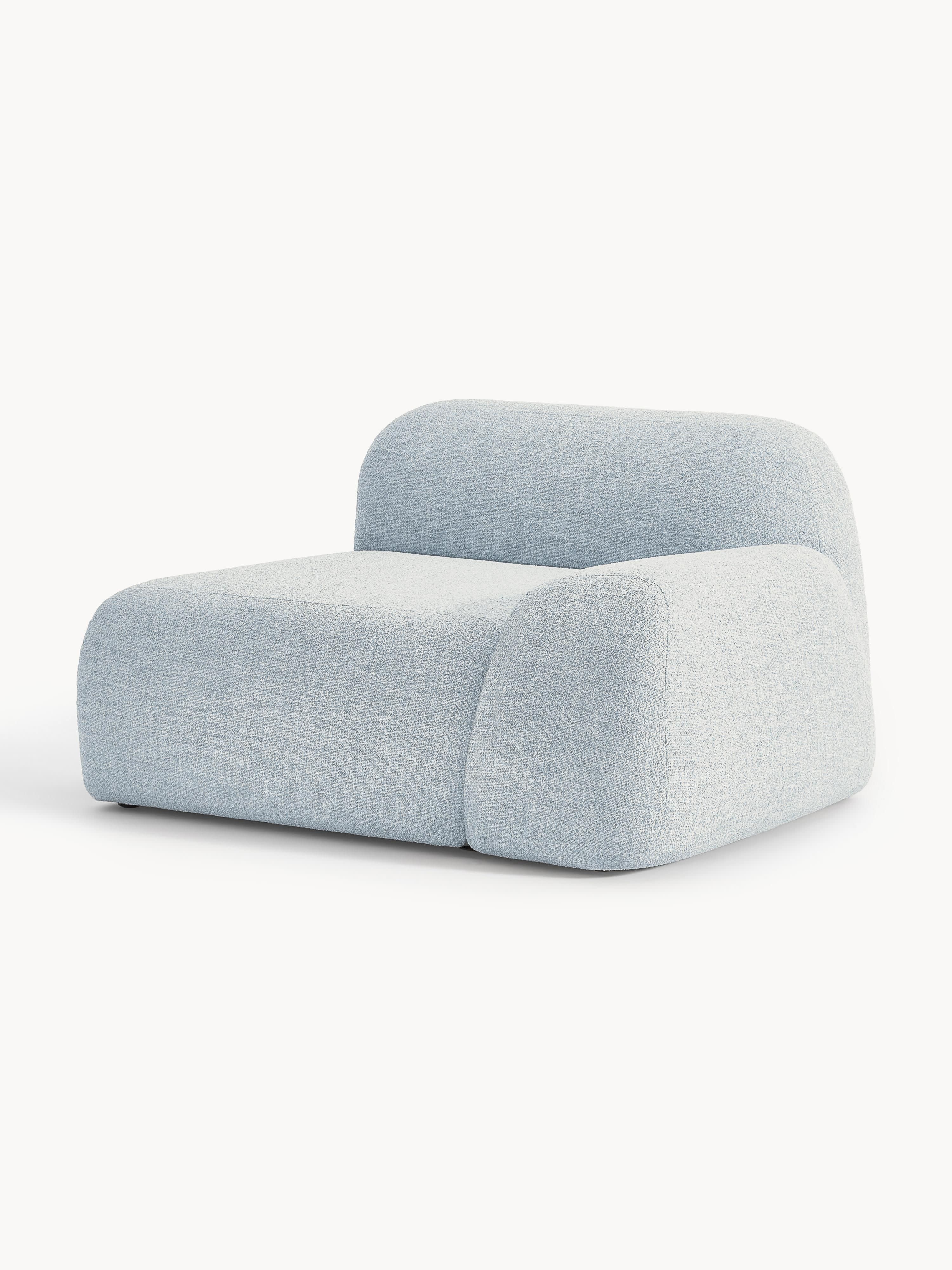 Hoekmodule Wolke van bouclé