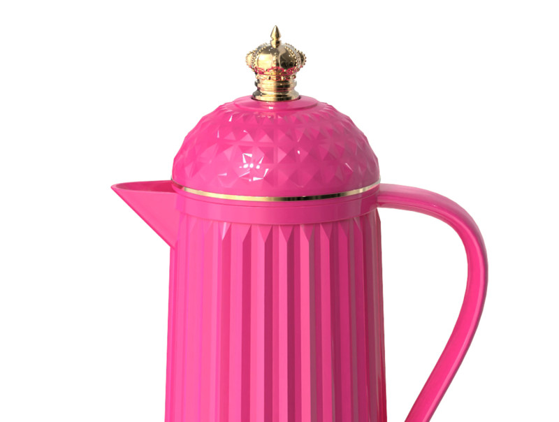 Thermos Bottle Crown PT4291BP Bright pink