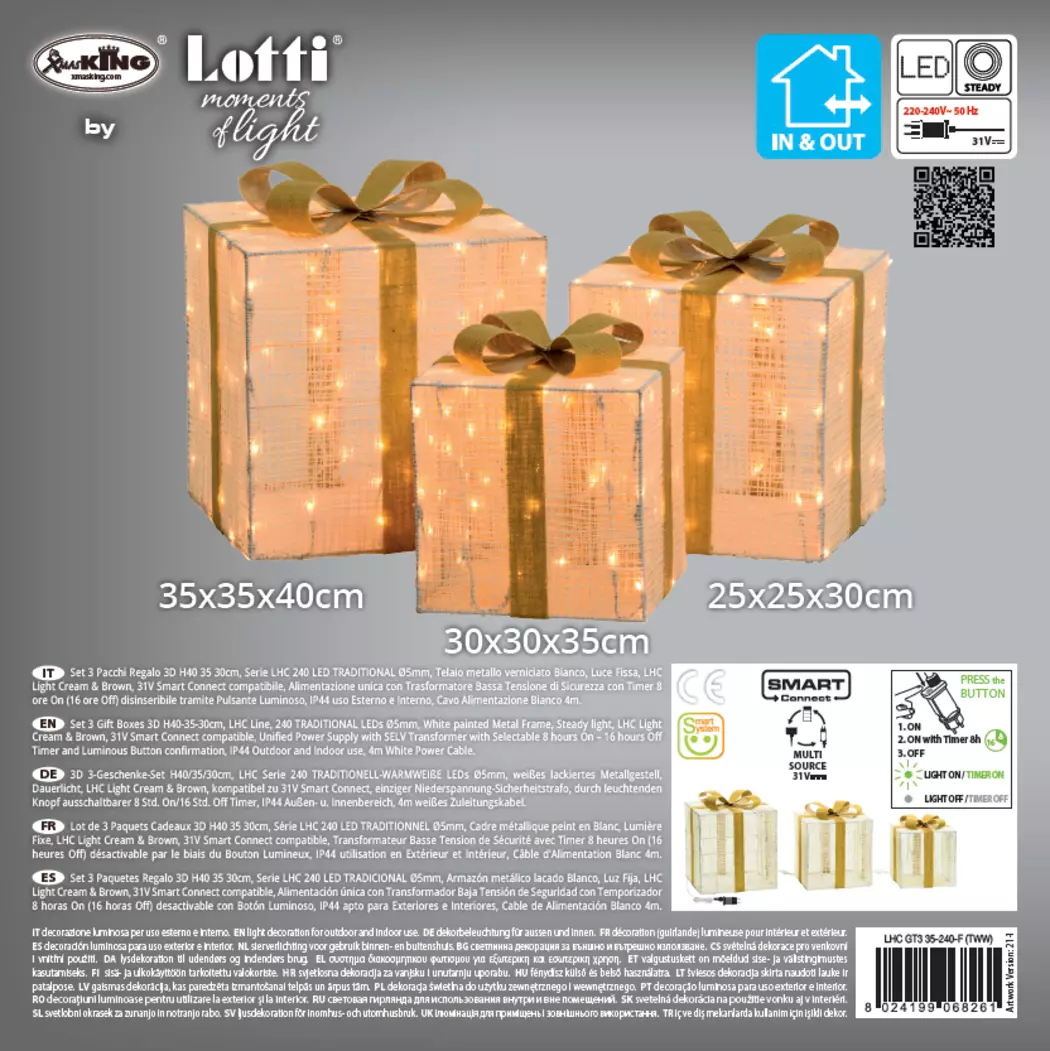 Dekoleuchte Geschenke Set