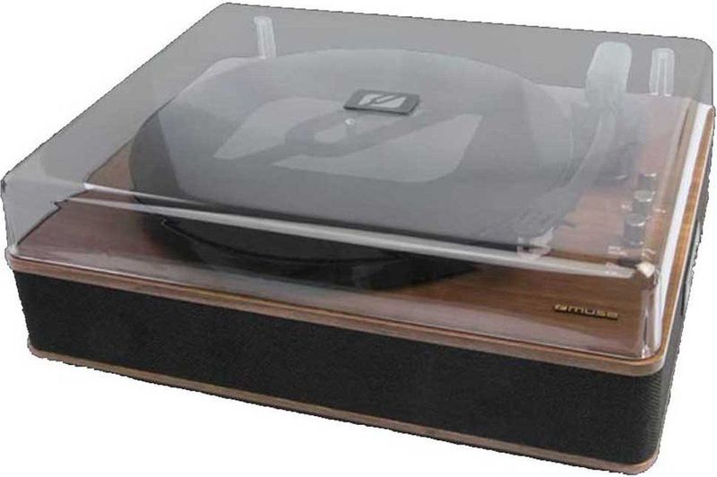 Muse MT-106BT - Stereo Platenspeler - Hout - Bluetooth - Encoding-functie