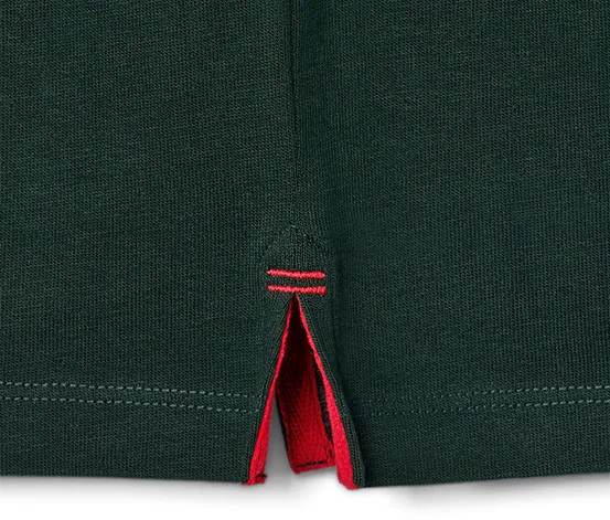 Langarm-Poloshirt