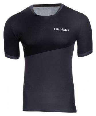 Maillot Manches Courtes Alltricks MTB Noir