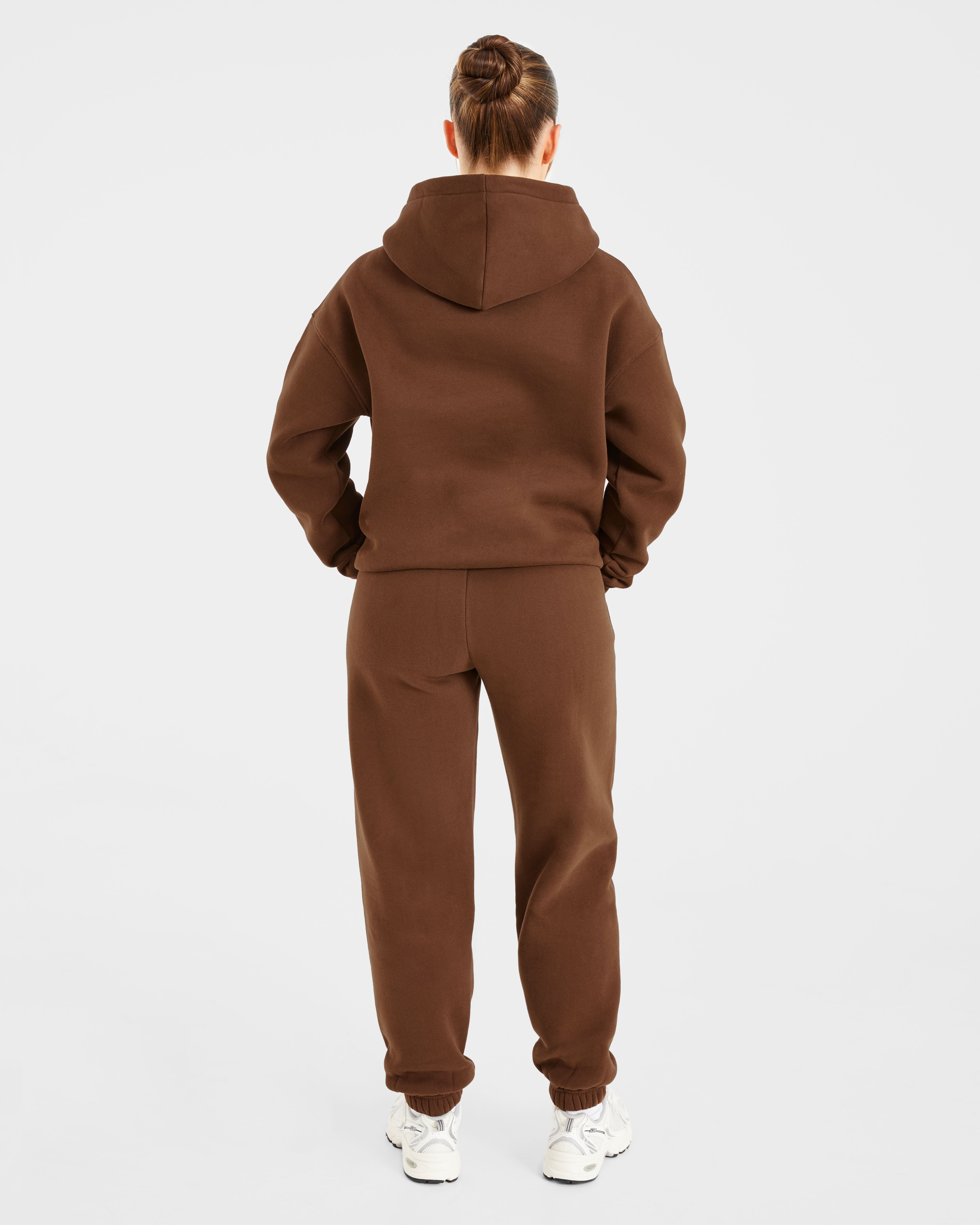 Retro Embroidered Oversized Joggers