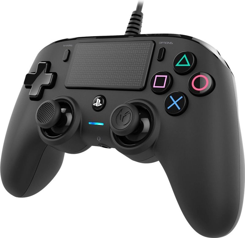 Nacon - Wired Compact Controller - PS4 - Zwart