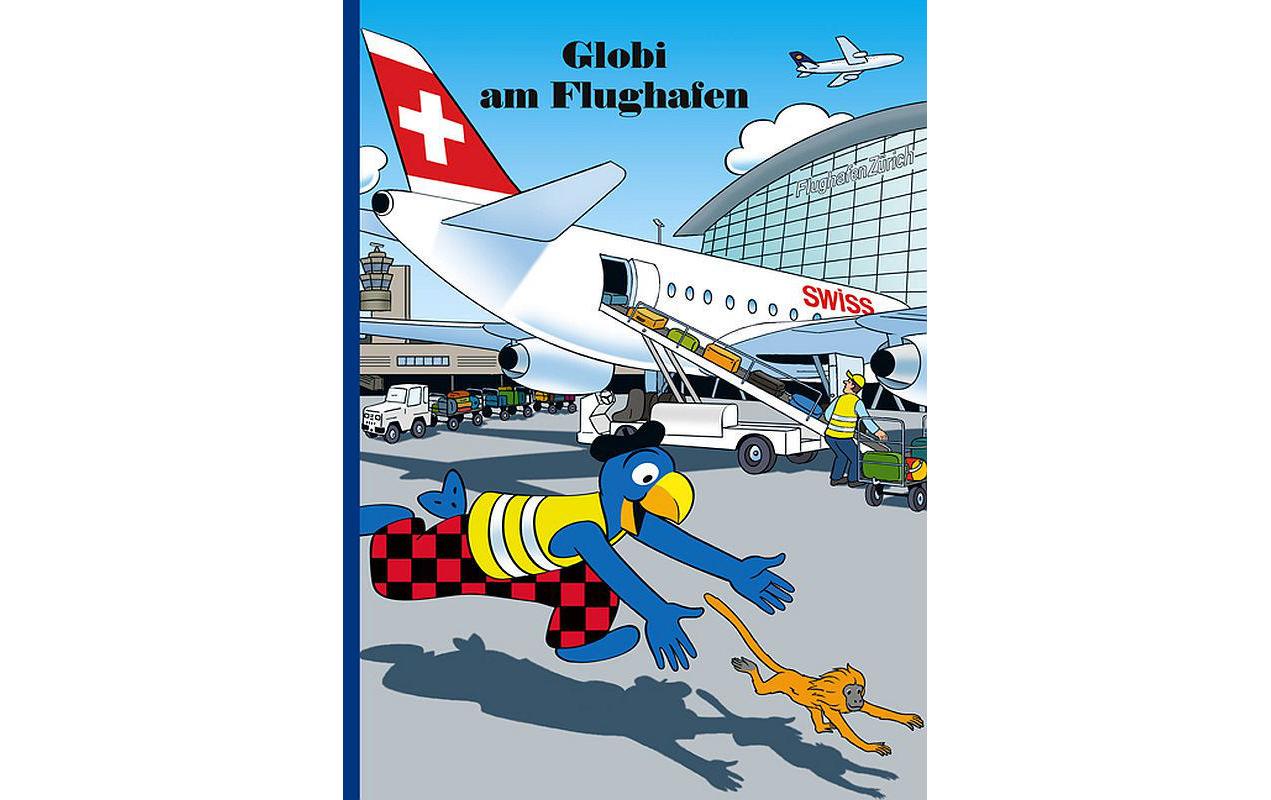 Bilderbuch Globi am FlughafenKinderbuch