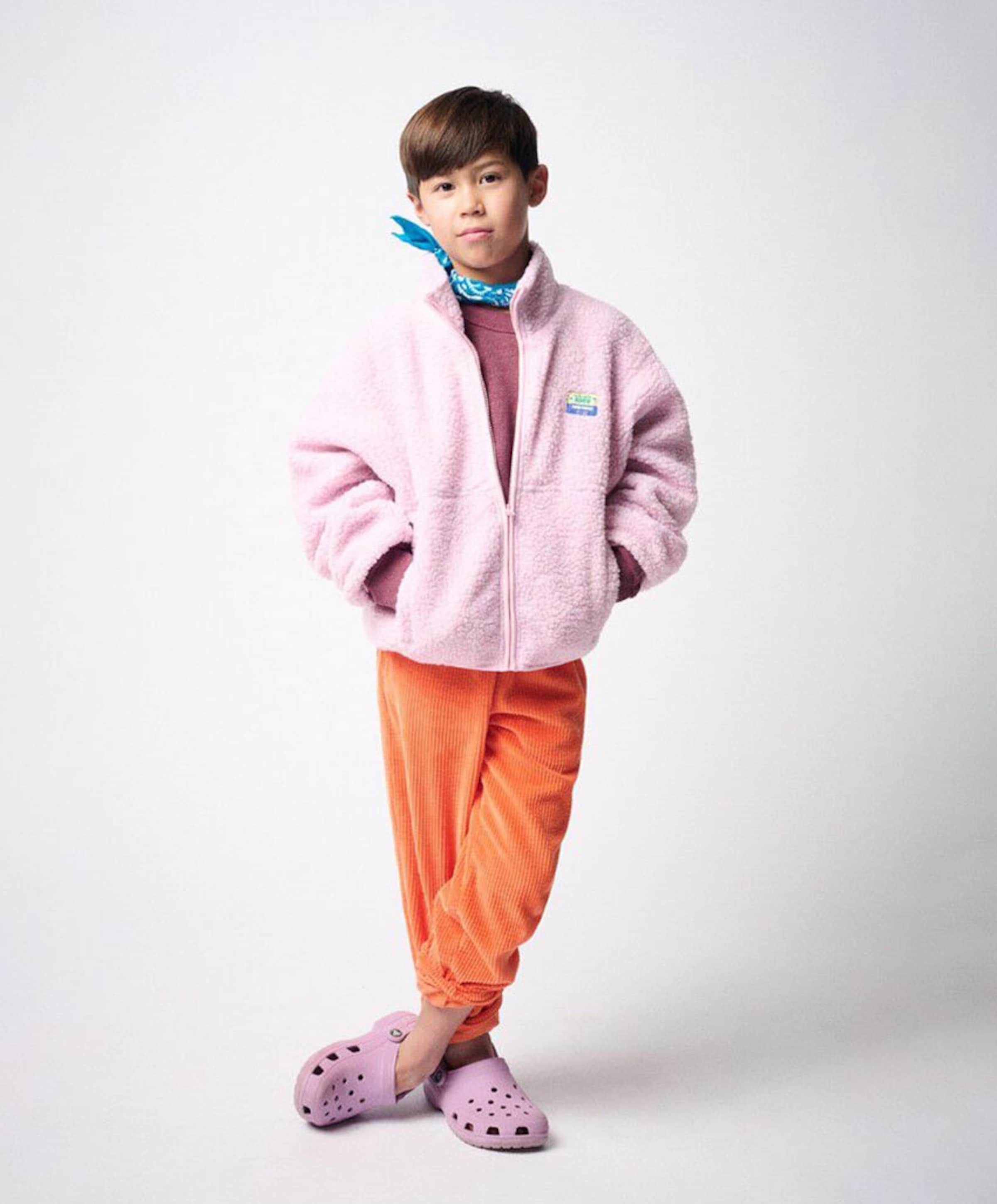American Vintage Uniseks jas roze