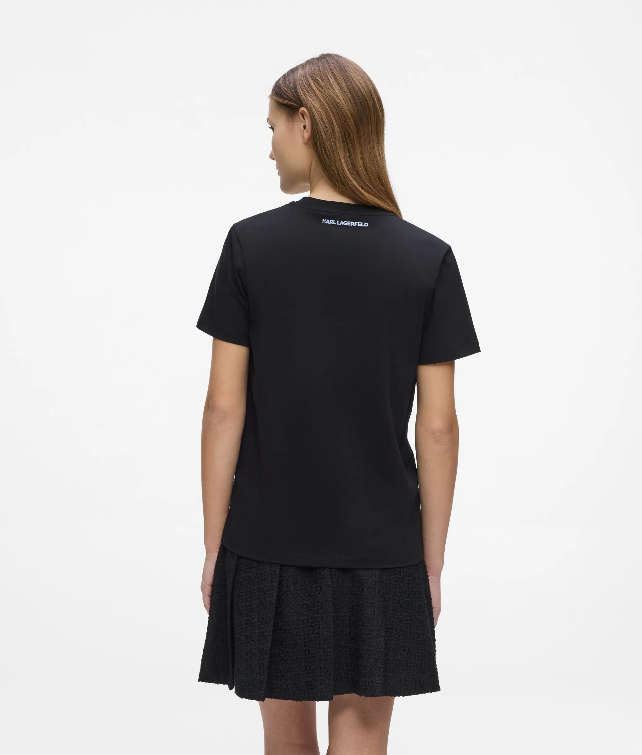 Ikon Choupette T-shirt met opdruk