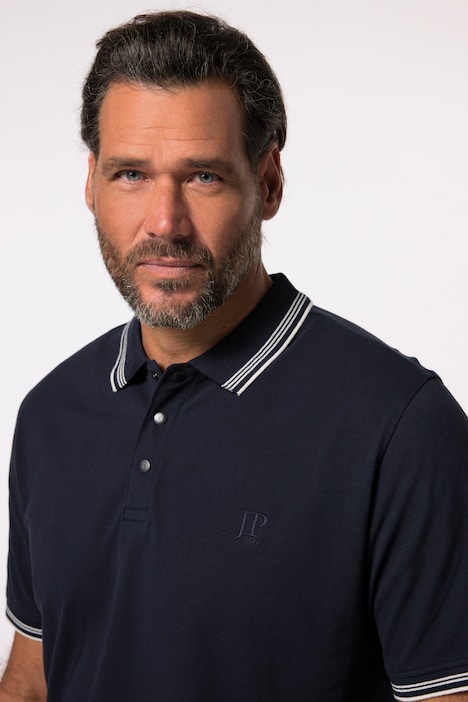 Poloshirt, Halbarm, Piqué, Druckknöpfe, bis 8 XL