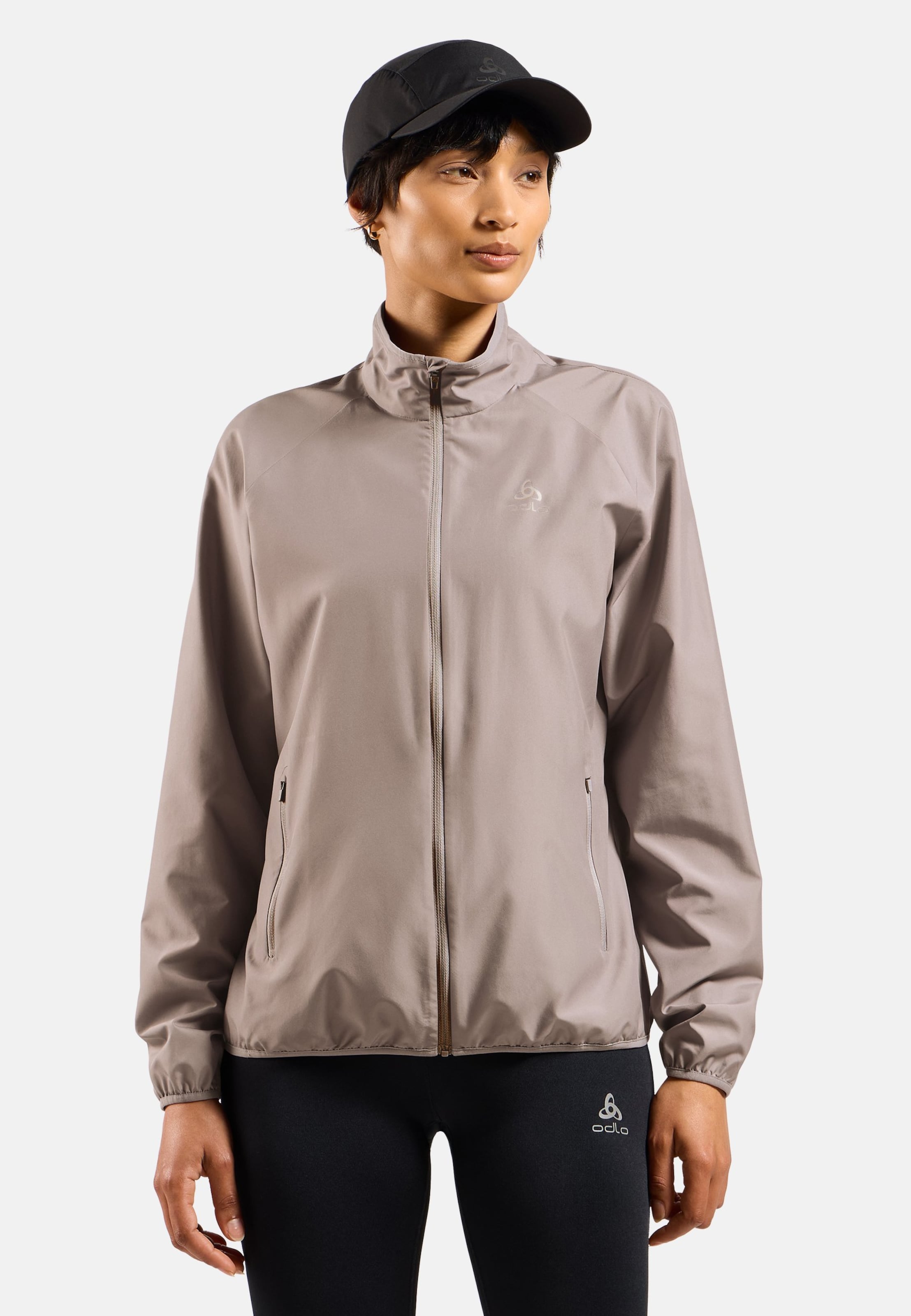 Essentials Light Laufjacke in cinder