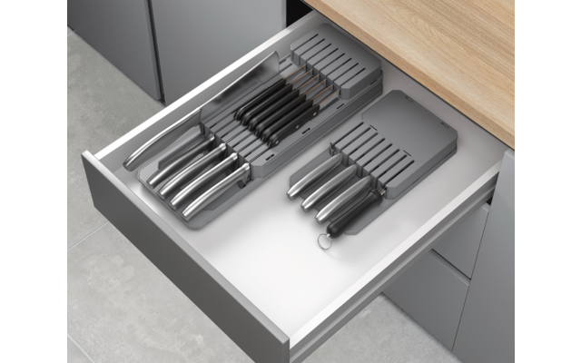 Metaltex Blade-Fit Messer-Organizer Verstellbar mit 3 verschiedenen Ebenen
