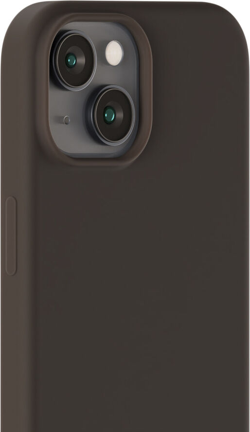 HoldIt Silicone Case iPhone 15 Mørkebrun