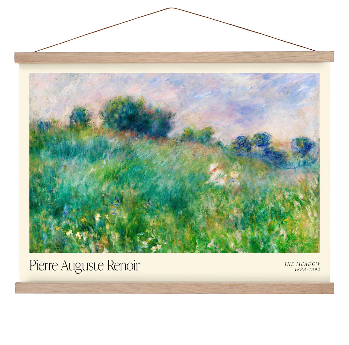 Kunstausstellung auf der Wiese von Pierre A. Renoir