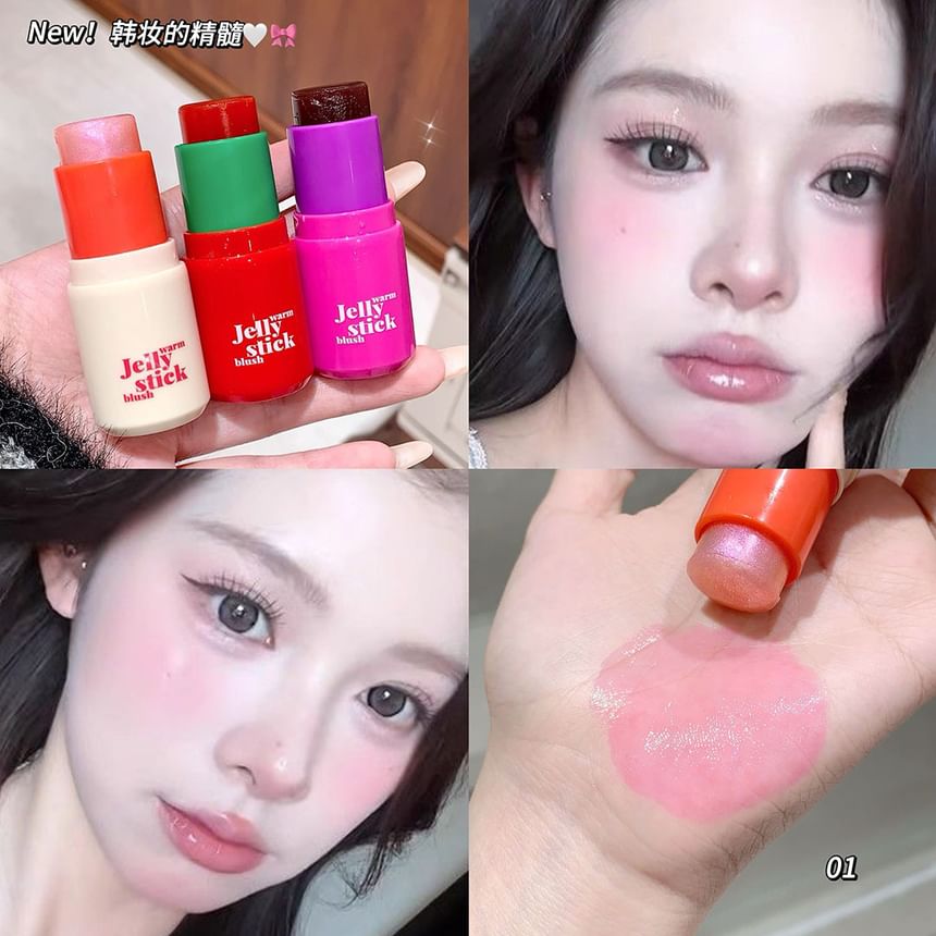 Cappuvini - Jelly Kleurveranderende Blush Stick - 3 Kleuren
