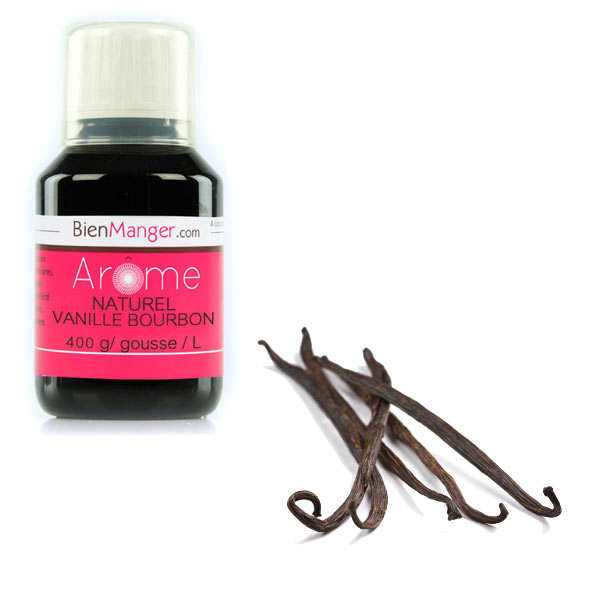 Arôme naturel de Vanille Bourbon 400g/L (extrait de vanille)