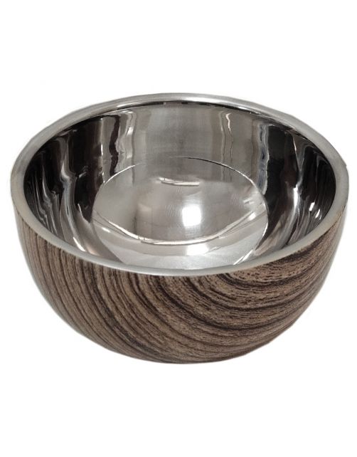 Adori Voerbak Dubbelwandig Bijou - Hondenvoerbak - 15.5x8 cm Bruin