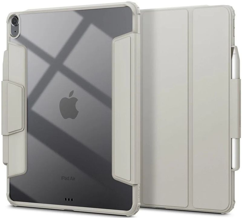 Spigen - AirSkin Pro - Hoesje - Grijs - Voor iPad Air 13 Inch