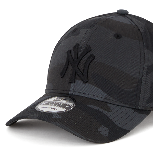 NEW ERA 9FORTY NY CAMO NOIR/GRIS