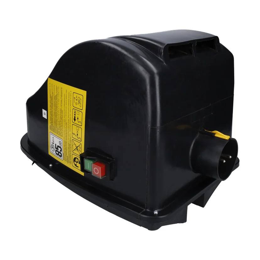 Motor med deksel