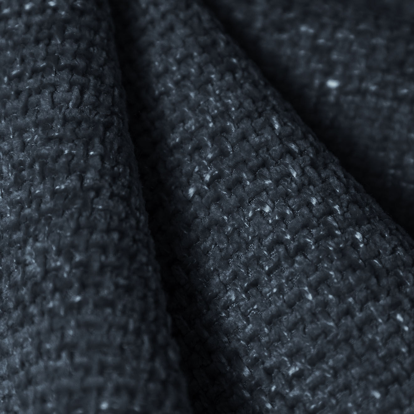 Micadoni Lit Coffre Chenille avec Tête de Lit Miley bleu roi - 230x227x100 cm
