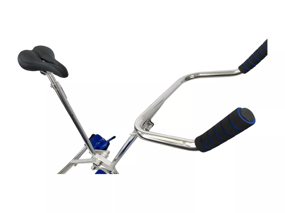 WaterClip - AquaBike acier inoxydable - Vélo de piscine léger - Hauteur réglable - Prof 1m10 à 1m20