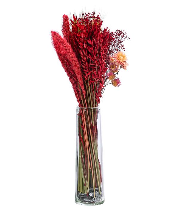 Trockenblumenbouquet Trendy, rosa