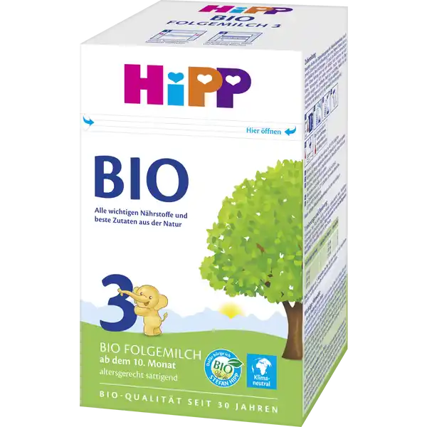 Bio Folgemilch 3, ab dem 10. Monat