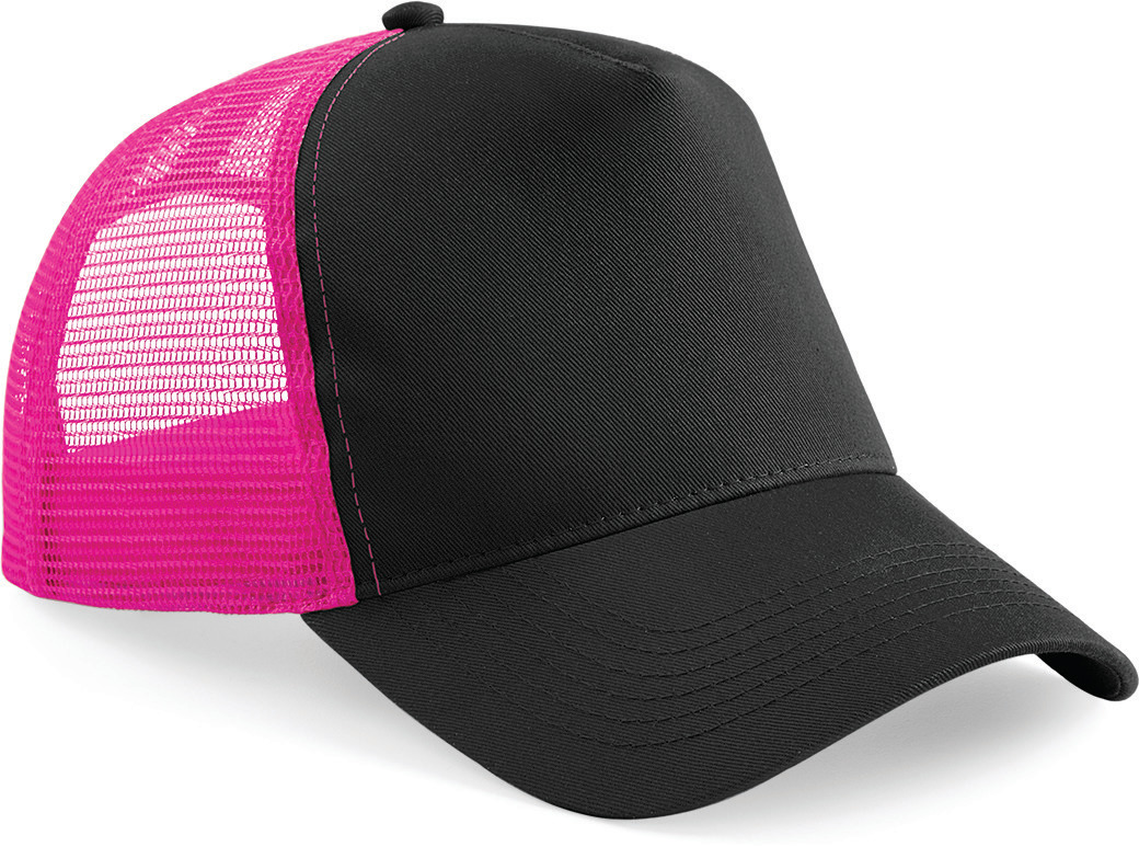 Beechfield B640 - Casquette Trucker Rétro Demi-Maille