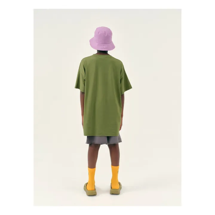Main Story T-shirt Oversize Grenouille | Vert