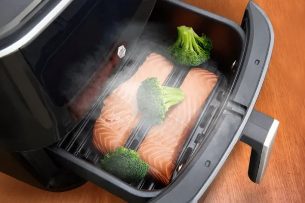 OBH Nordica Easy Fry & Grill FW2018S0 3in1 Steam  - Varmluftsrister - 6.5 liter - sort