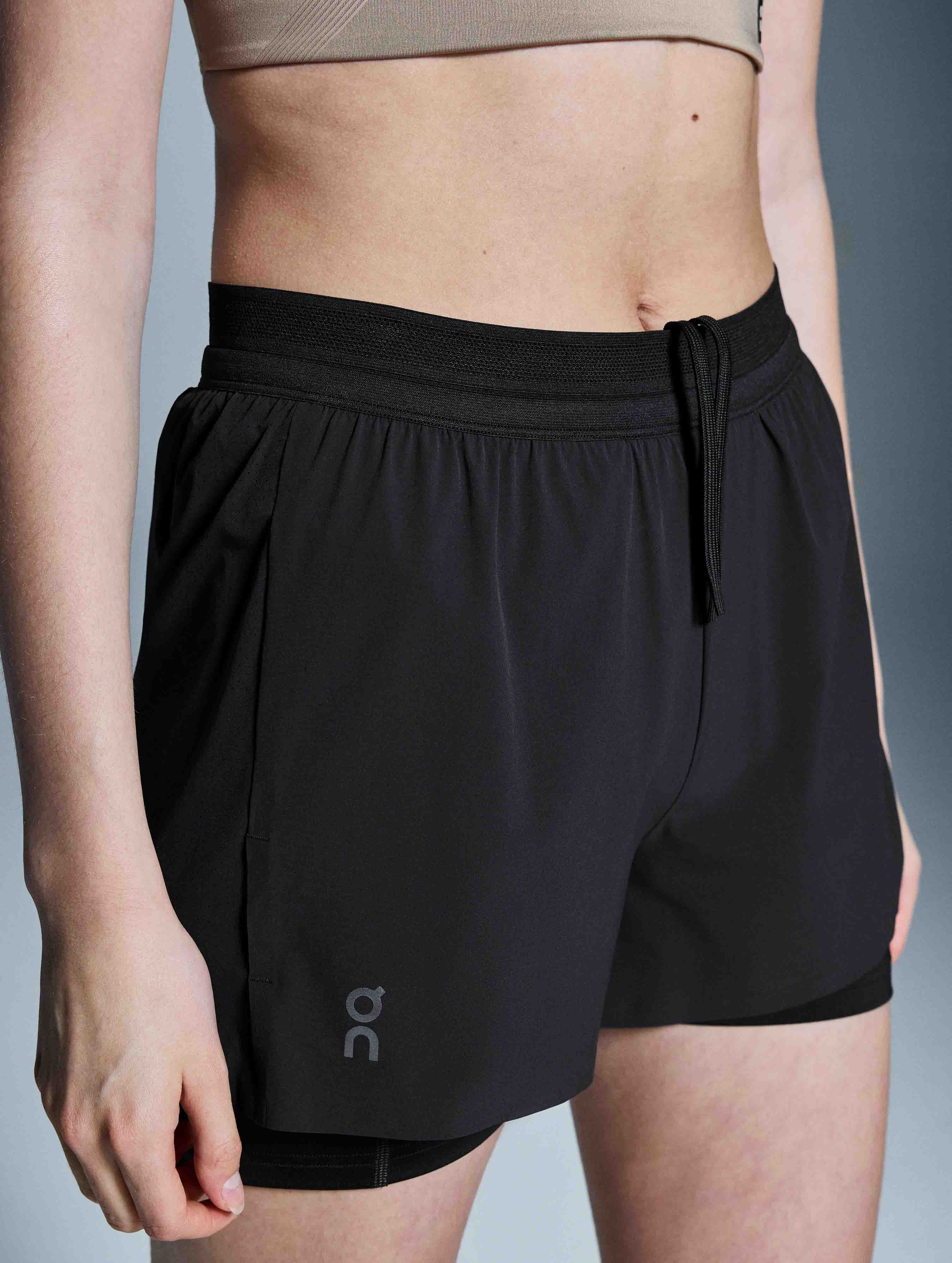 3'' Performance 2in1 Short Dame Black
