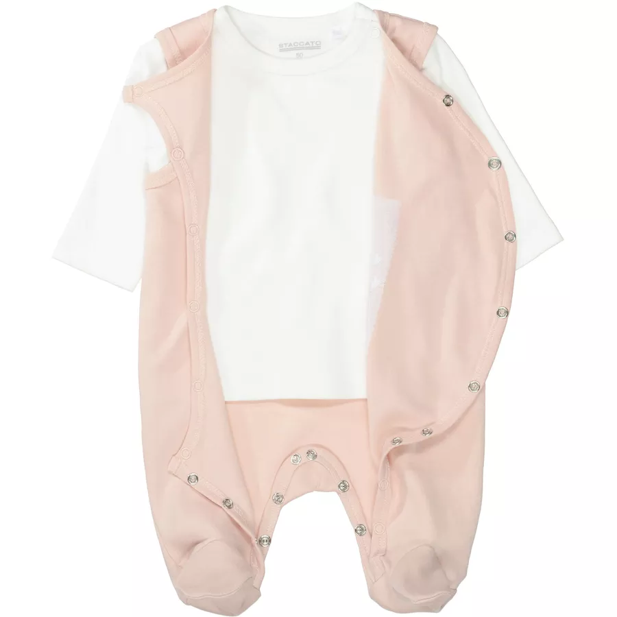 STACCATO Strampler+Shirt soft blush