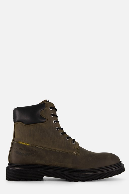 PME Legend Ty Ten Veterschoenen groen Leer