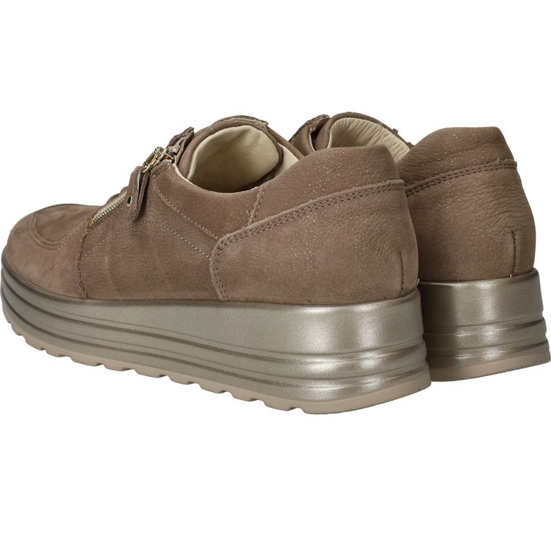 Waldlaufer Lana Sneakers Taupe Dames