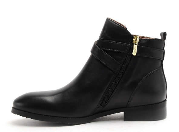 Pikolinos boots bottine plates femme royal w4d8614 noir