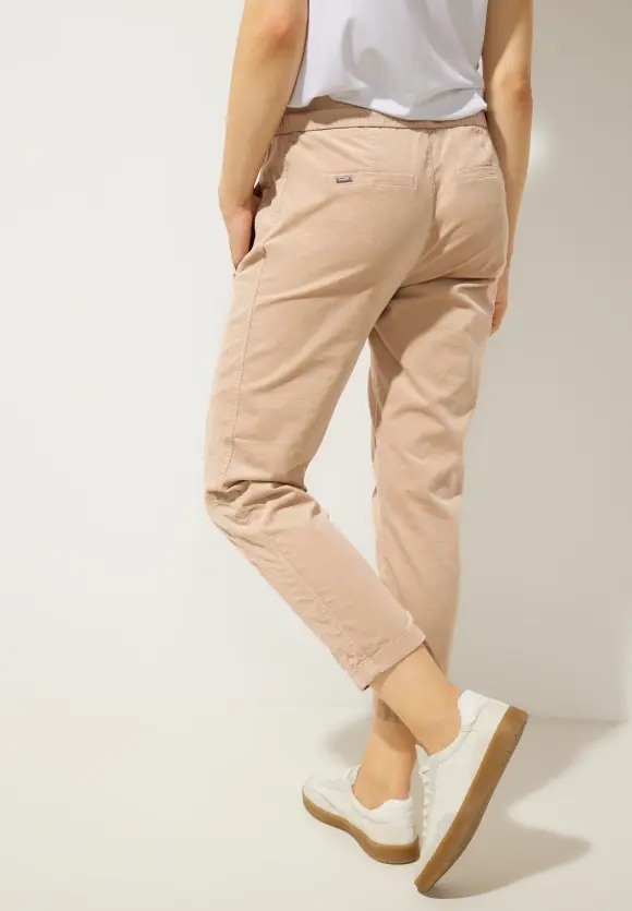 Loose Fit Cordhose - dull bleached sand