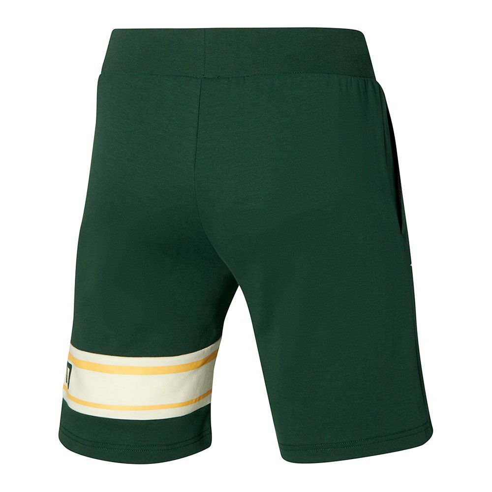 Mizuno ATHLETIC GRAPHIC - Short Homme pineneedle