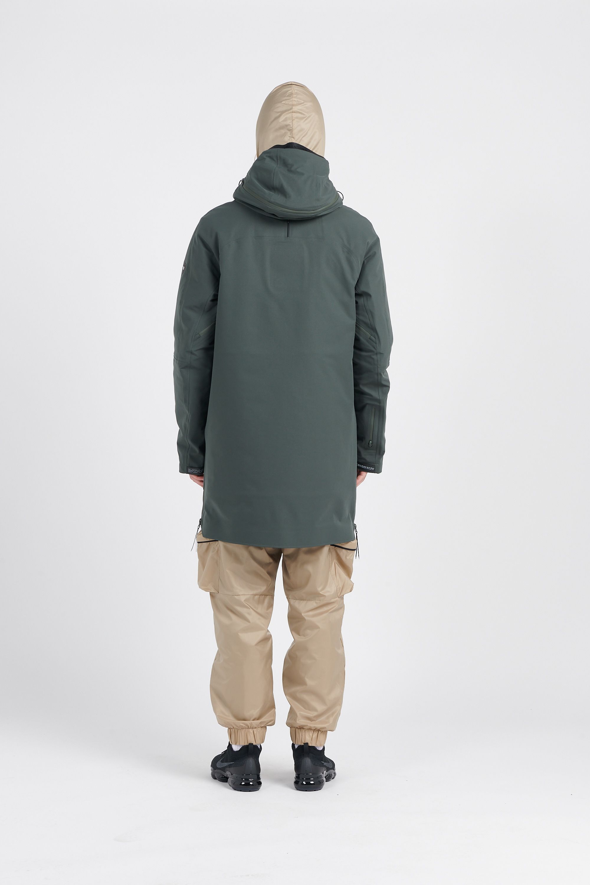 KRAKATAU Parka PARK QM434 PLANCK 52 URBAN CHIC Vert