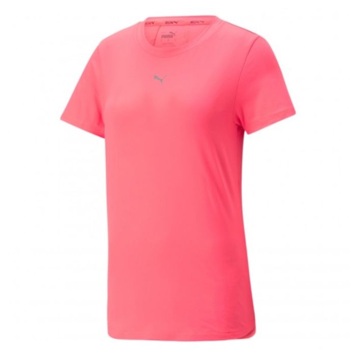 Puma Dame T-shirts Run Cloudspun Tee Rød