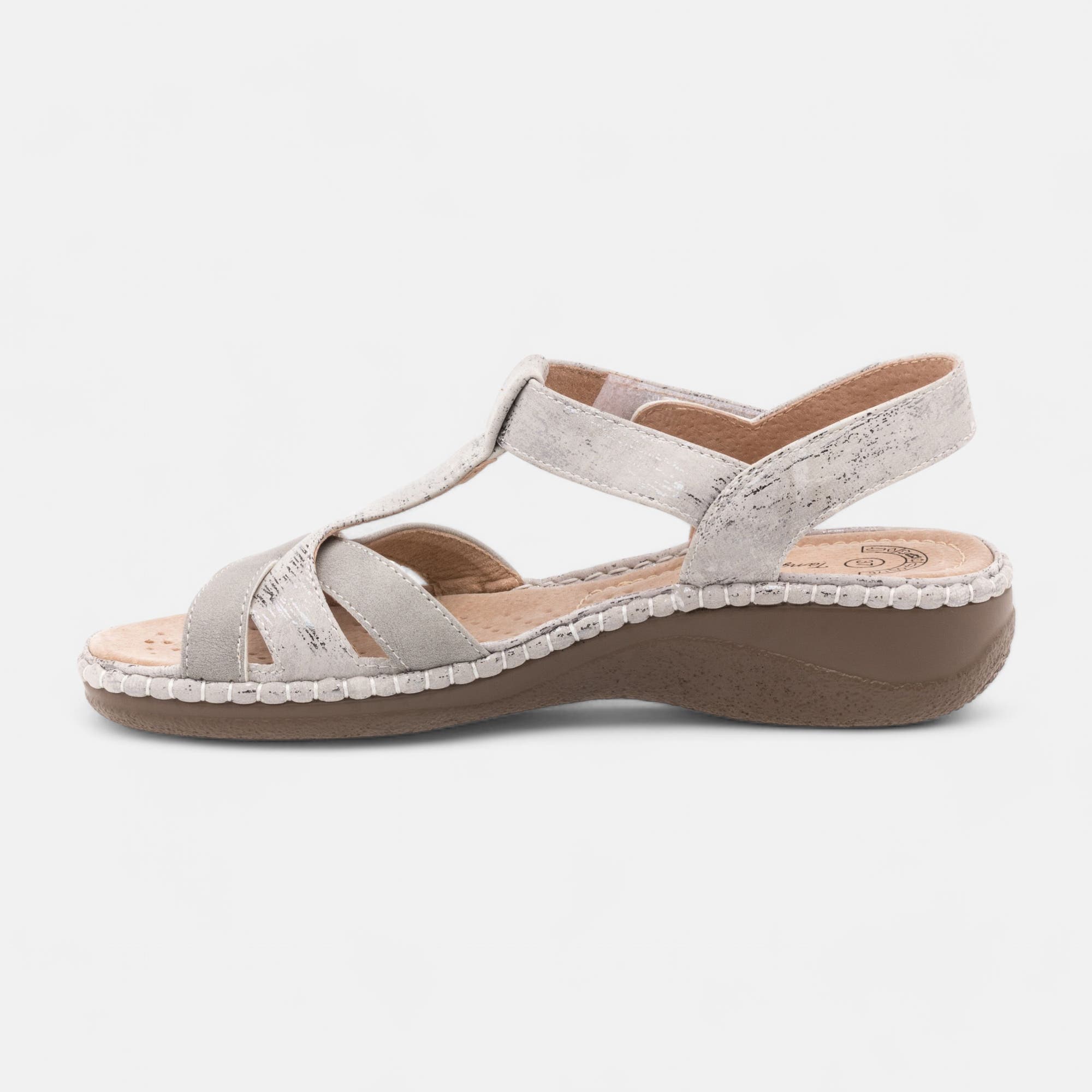 Sandales Femme gris