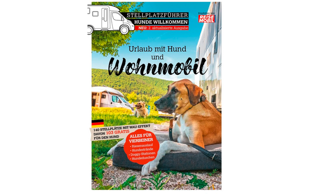 Stellplatzführer Urlaub mit dem Hund – 2. aktualisierte Auflage 2025