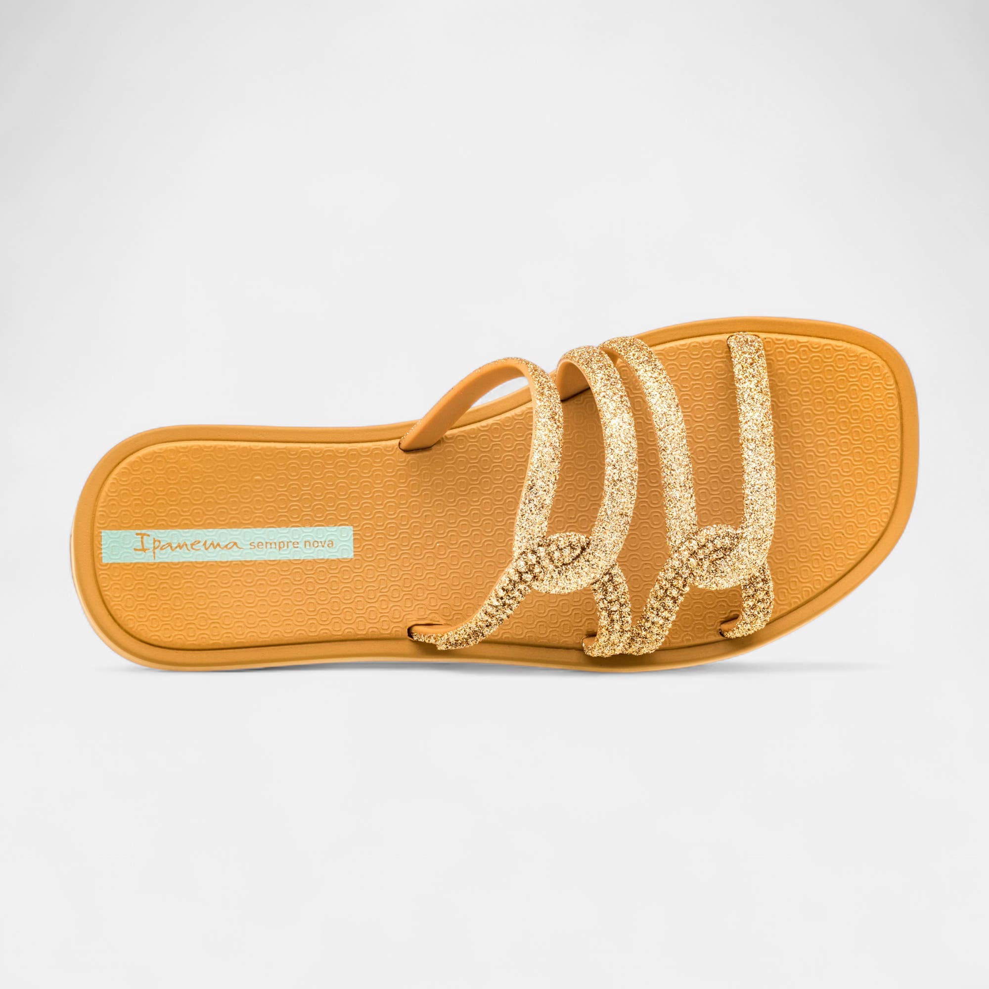 Claquettes de plage Femme or