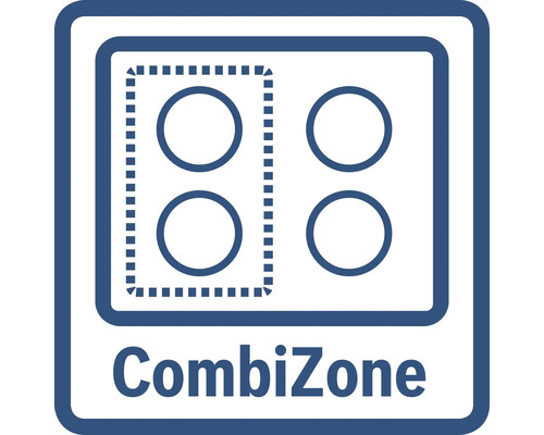Bosch inductiekookplaat met frame, 58,3 x 51,3 cm, 4 kookzones, PVS645HB1E