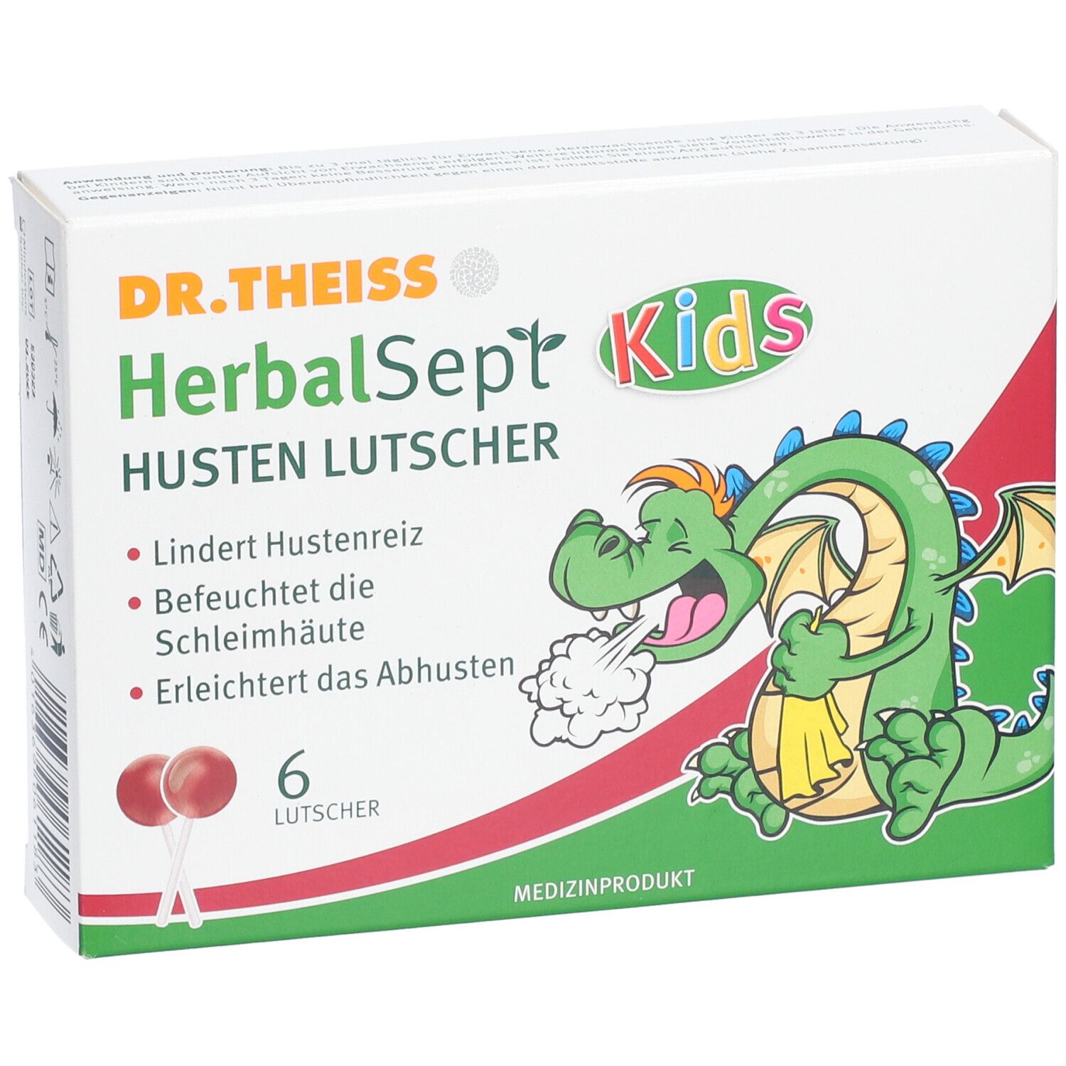 Dr. Theiss Herbalsept Hustenlutscher Kids