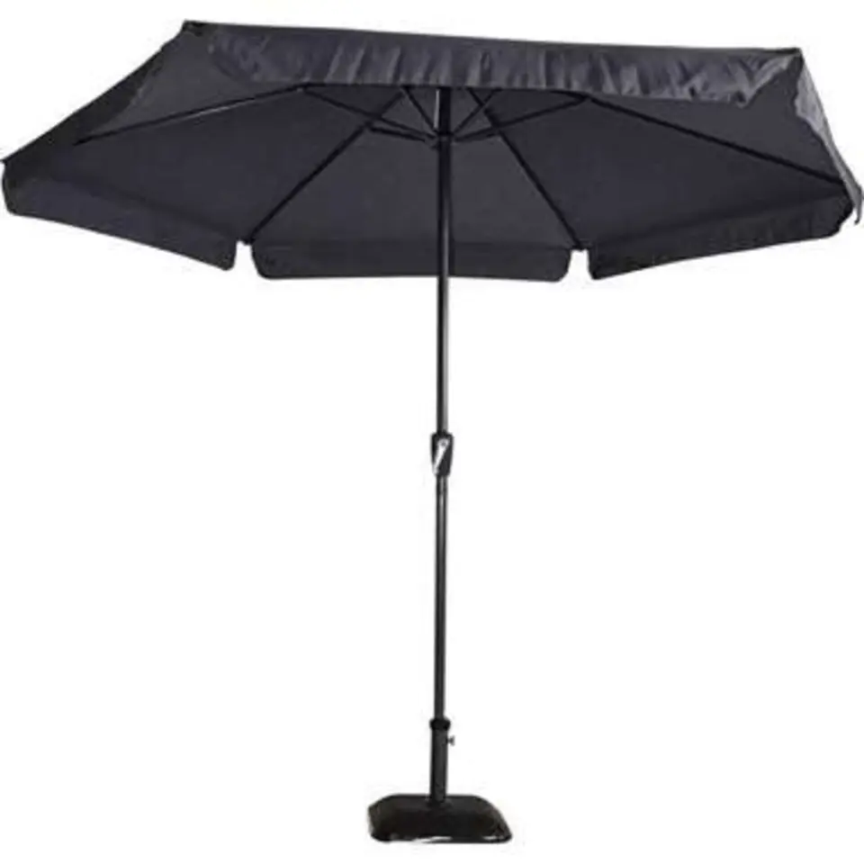Outdoor Living - Parasol Gemini - Grijs - Diameter Ø3m